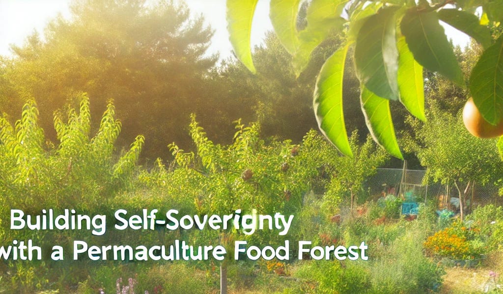 How to build a food forest in hardiness zone 5b