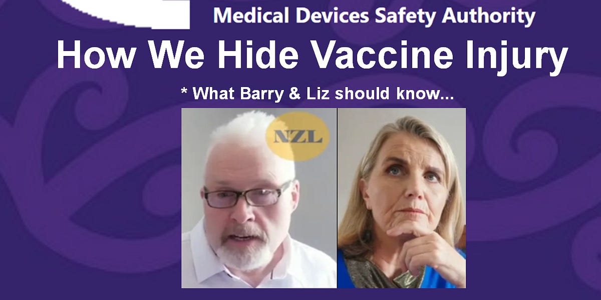 BOMBSHELL! New Zealand Medsafe Caught Hiding & Obfuscating Vaccine Injury! Willful Misconduct, Fraud, Collusion, Rico, and Murder!!