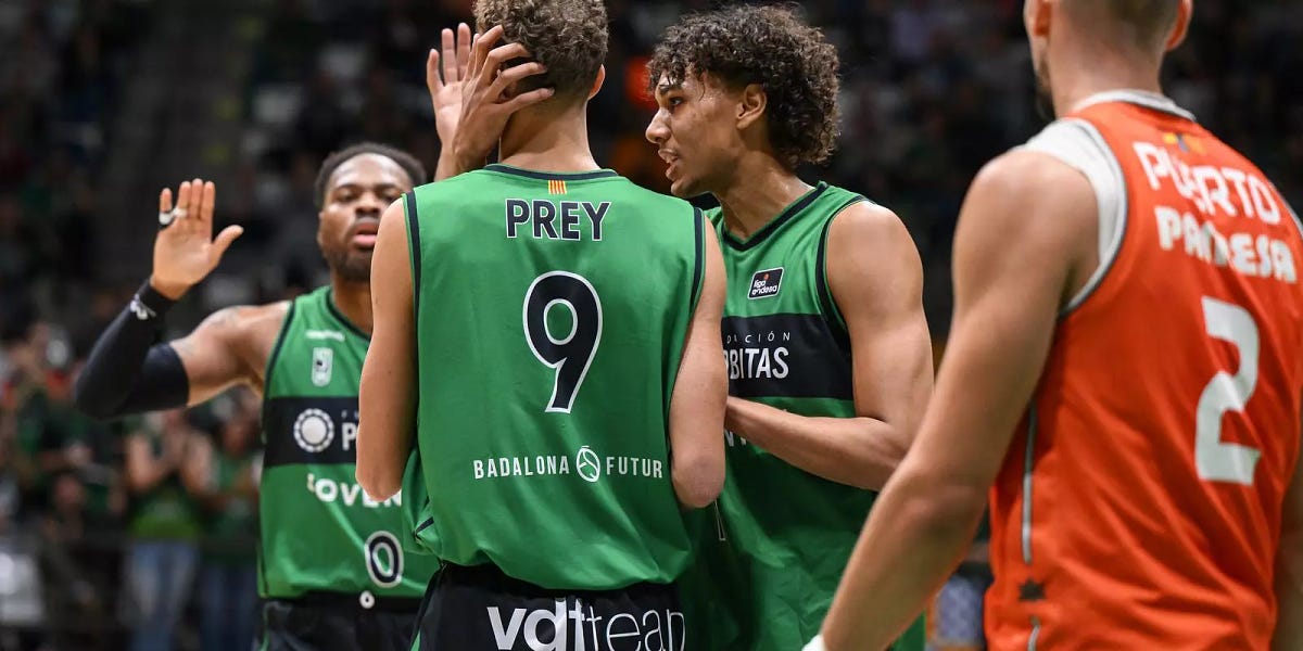 Rúben Prey titular em derrota europeia do Joventut Badalona