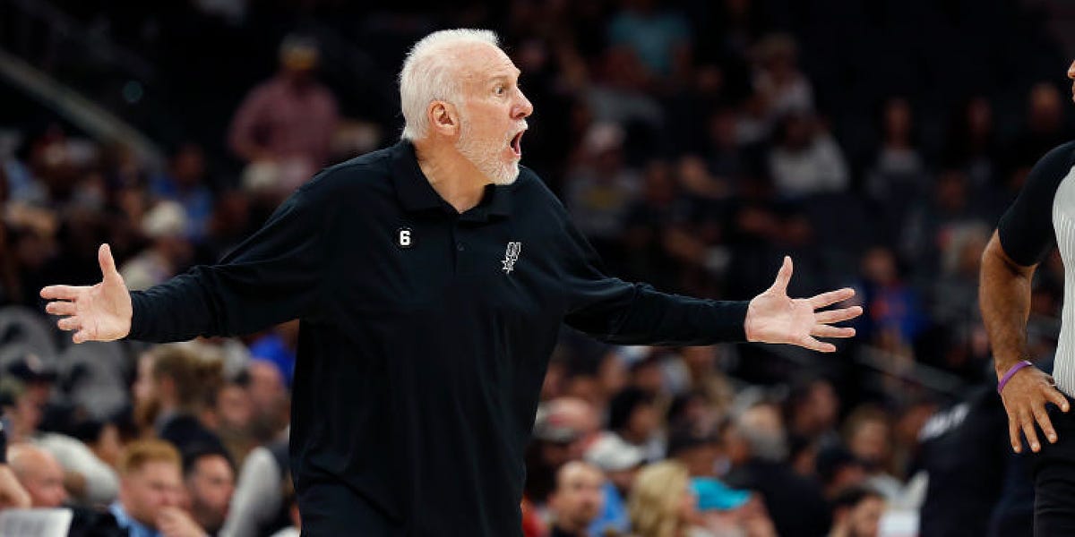 Referee Karl Lane is seen during the first half of an NBA