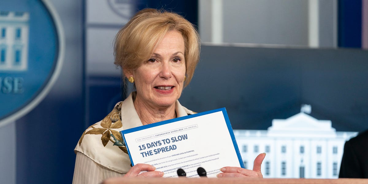 Dr. Deborah Birx Makes Two Shocking COVID Admissions