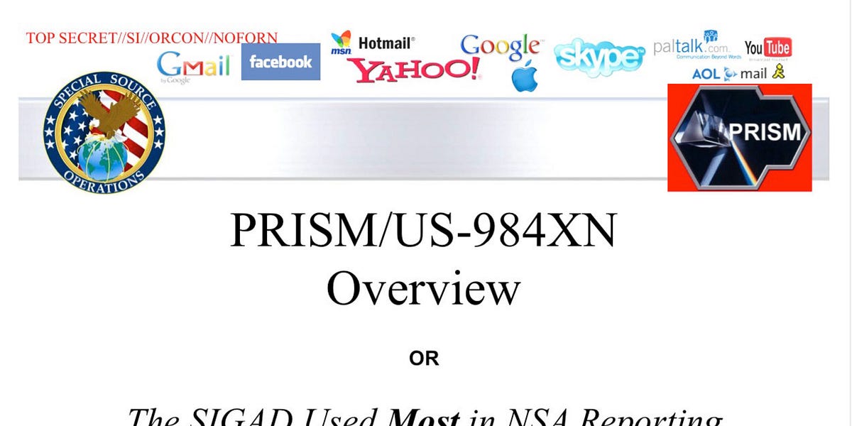 2013 Snowden Documents Were Forgery