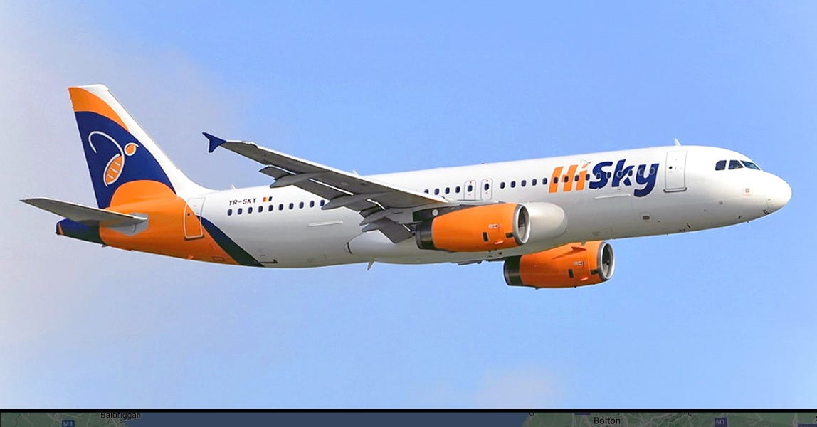 Pilot incapacitation - HiSKy Flight H4474 (DUB-KIV) to Chisinau, 20 min after liftoff pilot became 