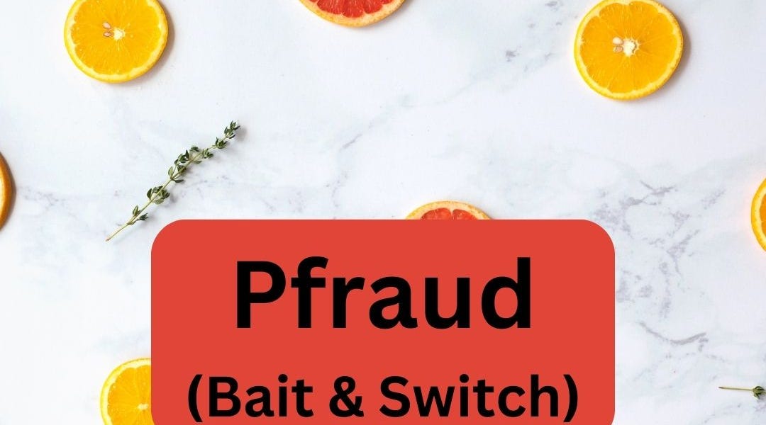 Pfraud (Bait & Switch)
