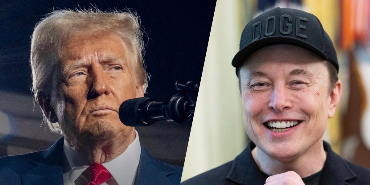 Trump & Musk Fight Publicly