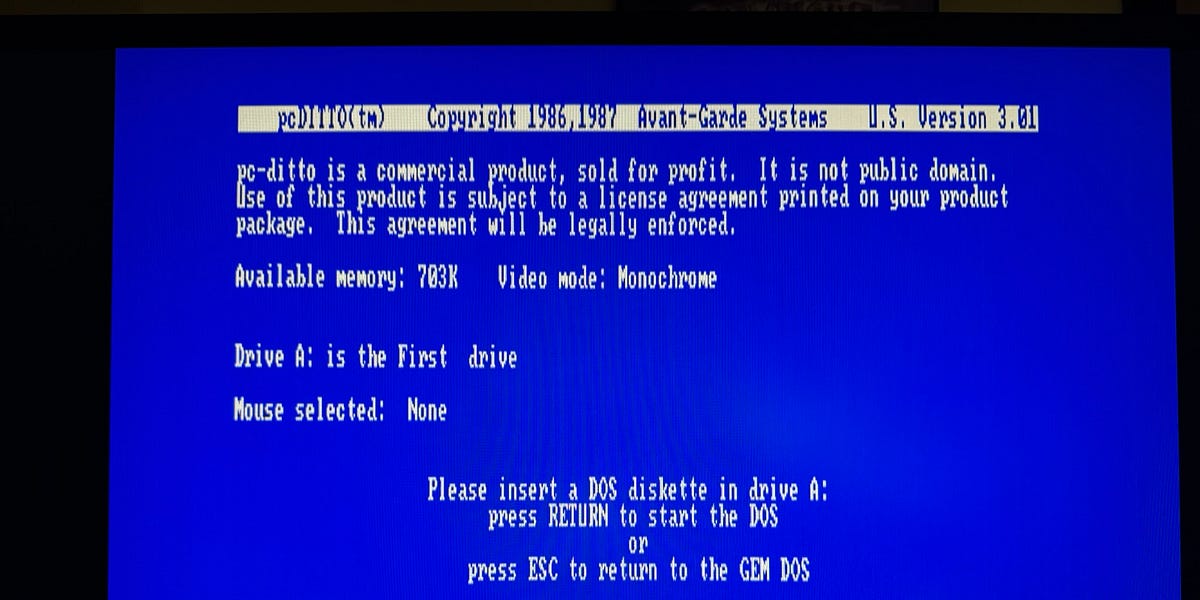 Atari ST and DOS PCs: A Forgotten Disk Compatibility Story