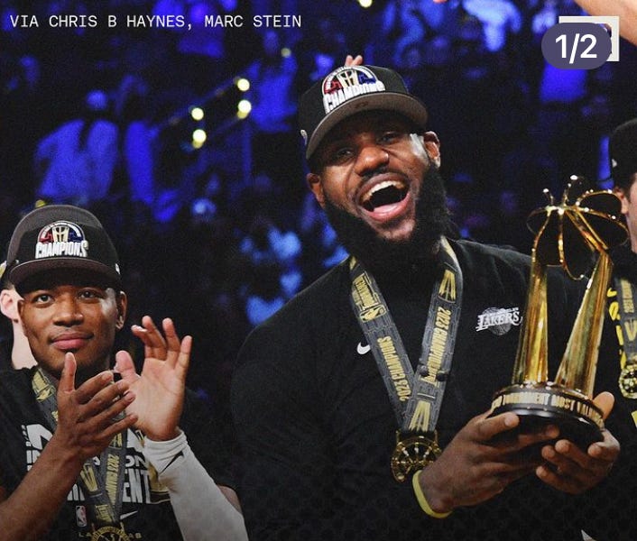 Lakers don't plan to hang a banner if they win NBA In-Season Tournament  title, per report 
