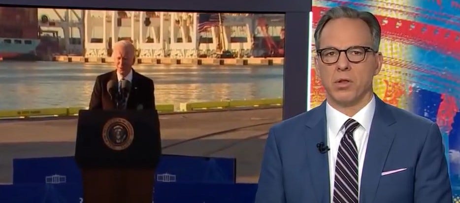 Jake Tapper’s Biden Book Is Collapsing