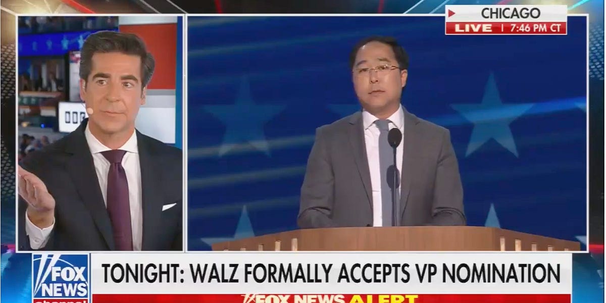 Jesse Watters Thinks China Has Sex Tape Of Tim Walz, Which Sounds Correct
