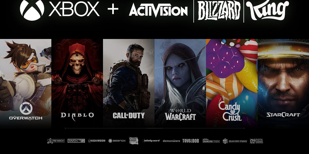 Xbox chief says Activision Blizzard games aren't coming to Xbox