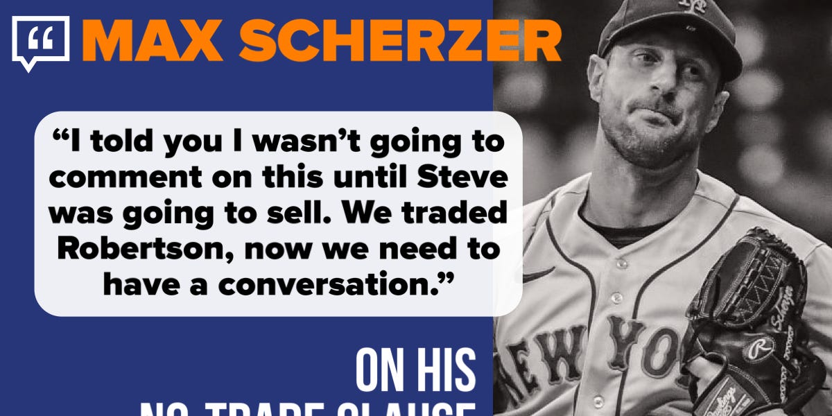 NY Mets: Max Scherzer ready for conversation with front office