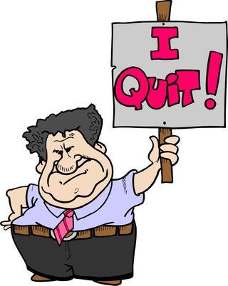 My Resignation