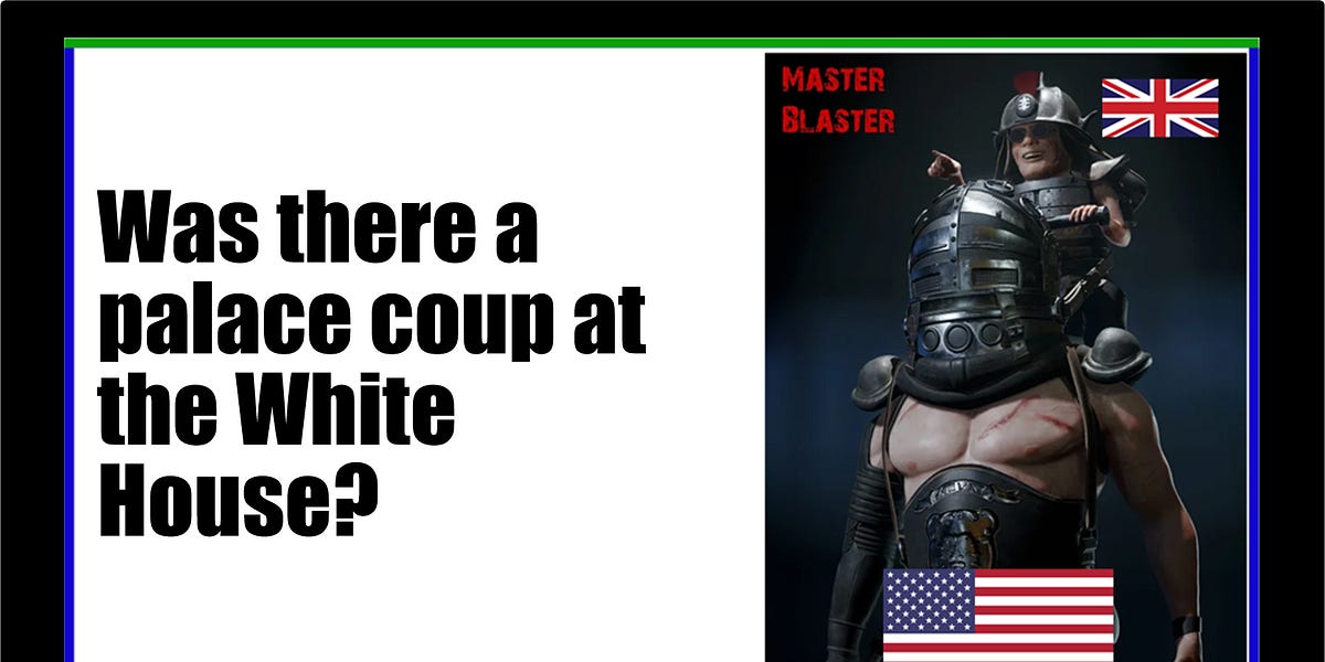 Was there a palace coup at the White House?