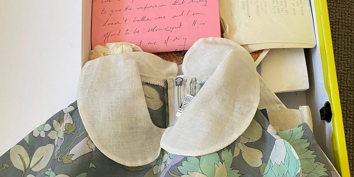 Should you let go of old letters?