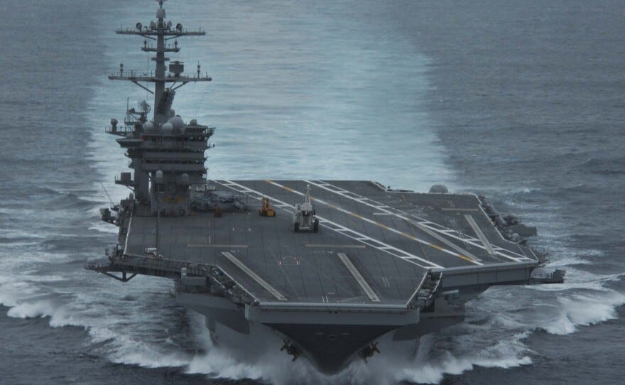 EXCLUSIVE: First ‘confirmed’ cases in America were on U.S. aircraft carrier
