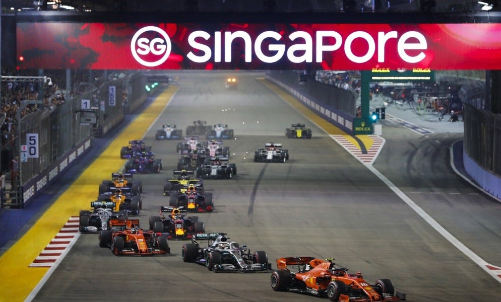 Can Singapore get over Formula 1's controversial past? - Vimarsana News