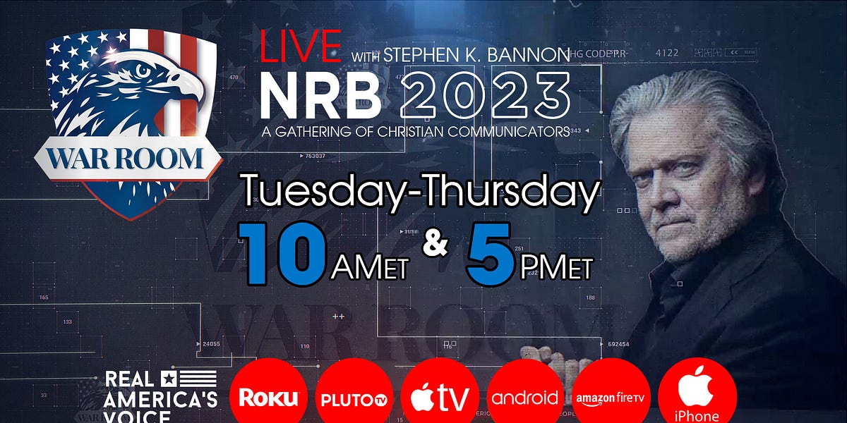 SPECIAL WAR ROOM BROADCAST FROM NRB