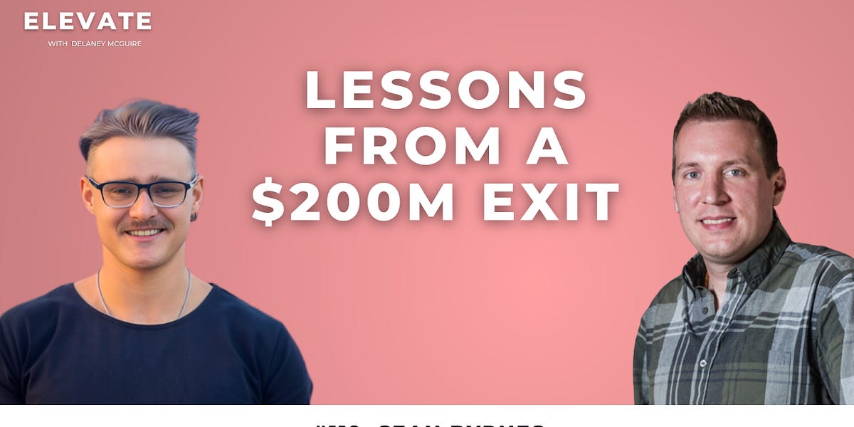 $200M Exit Lessons from Sean Byrnes, King of Category Creation