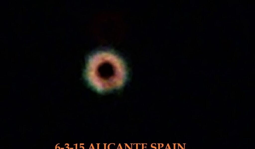 Strange UFO Photo From Alicante Spain