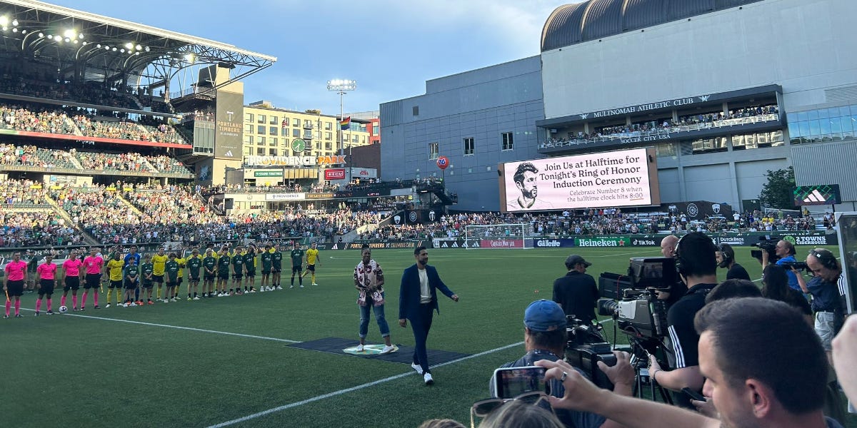 Rose City is honored by the Portland Timbers with its new
