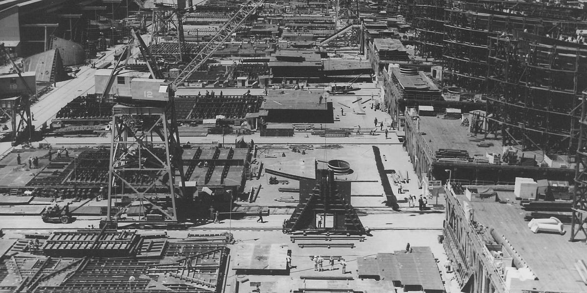 How the US Built 5k Ships in WWII