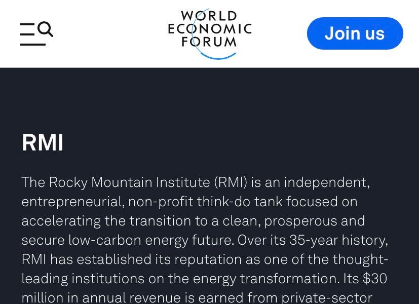 PSYOP-CLIMATE-CHANGE Update: The “Non-Profit” Think-Do Tank Behind The Latest Attempts to Ban Gas Stoves & Usher In The Great Reset