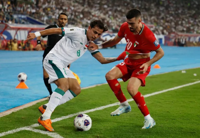 Rapid Reaction Iraq 10 Palestine (2026 World Cup qualifier)