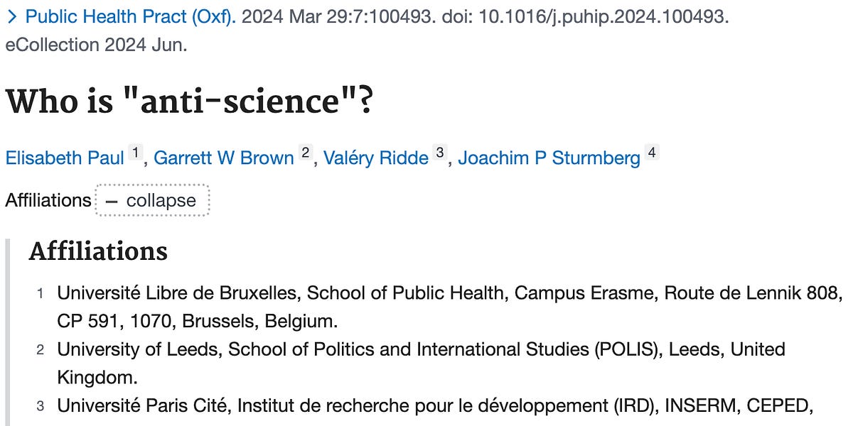 Anti-Science? Scientific Reporting RE: Covid-19 mRNA vaccines