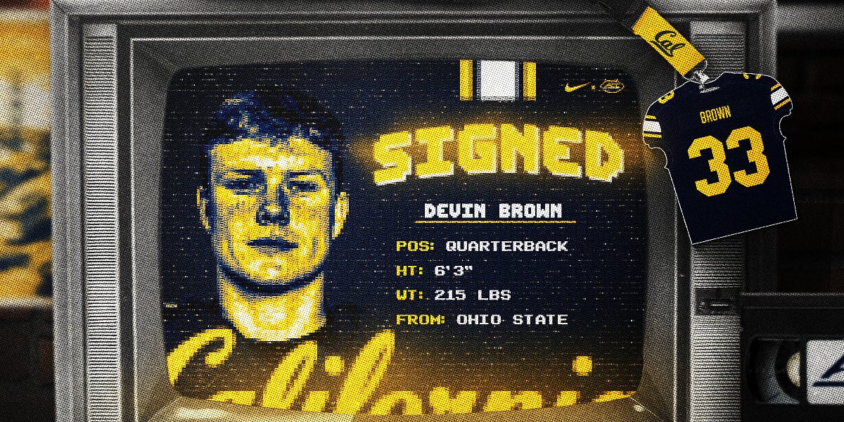 Cal lands their transfer quarterback in Devin Brown via Ohio State