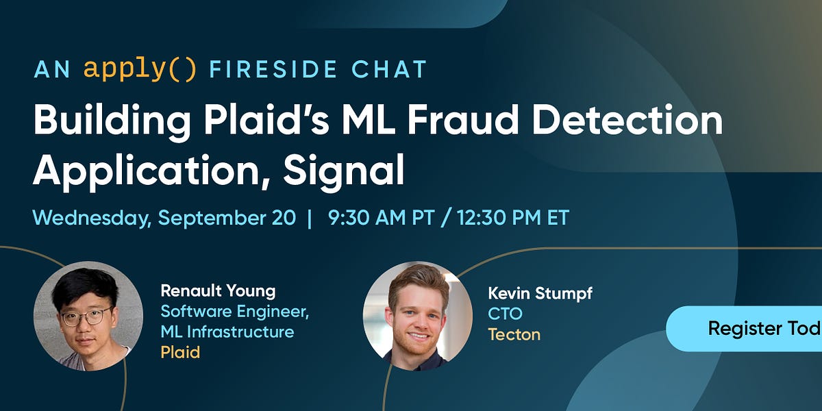 🔥Building Plaid’s ML Fraud Detection Application—an apply() Fireside Chat