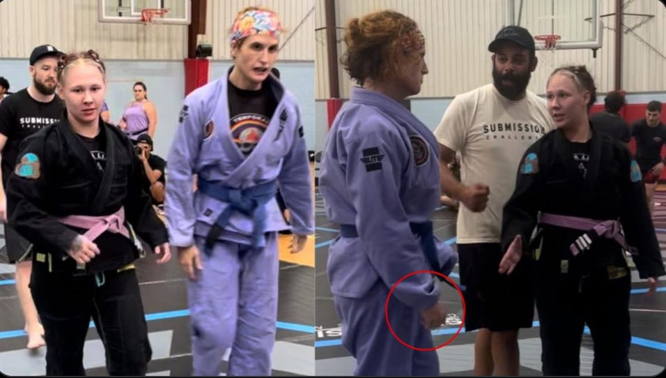 You Can Beat Up A Woman And Get A Medal Now - Just Don't Kiss Her On The Lips