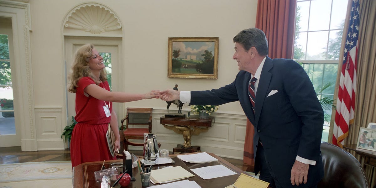 NextImg:President Reagan's farewell address — the speechwriting hits of Peggy Noonan