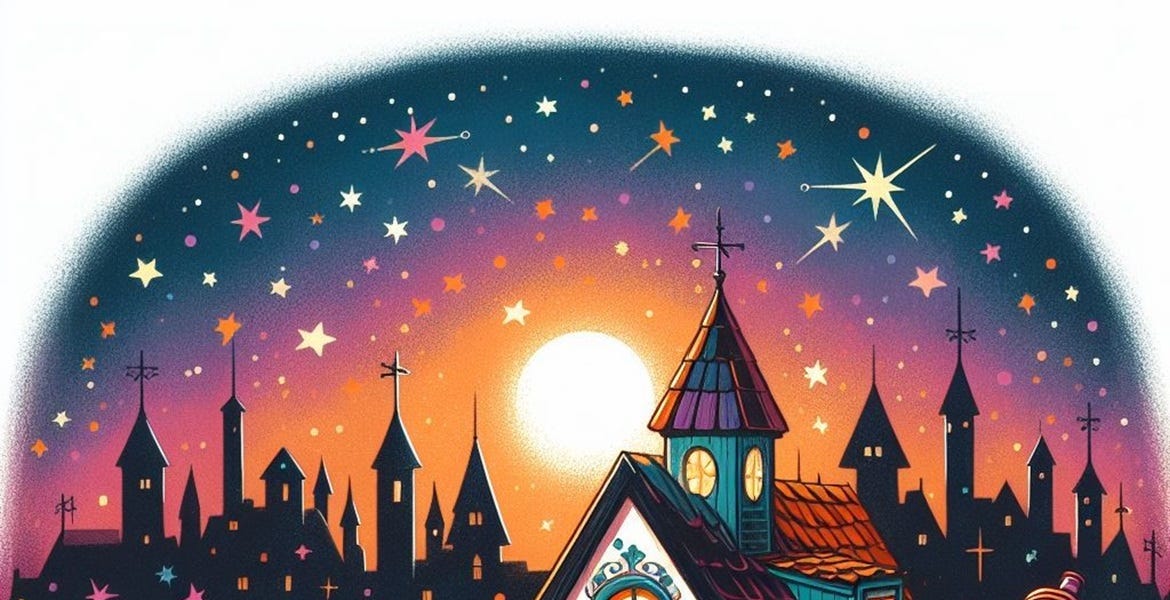 Beneath the Noonday Night