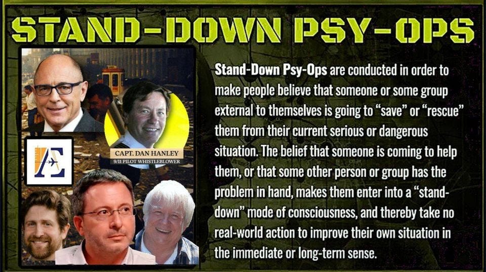 The TRUTH vs Stand-Down PSY-OPS
