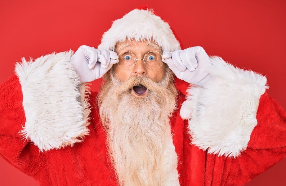 Corporate State Media Celebrates Xmas With Black Santa Spaz-Fest