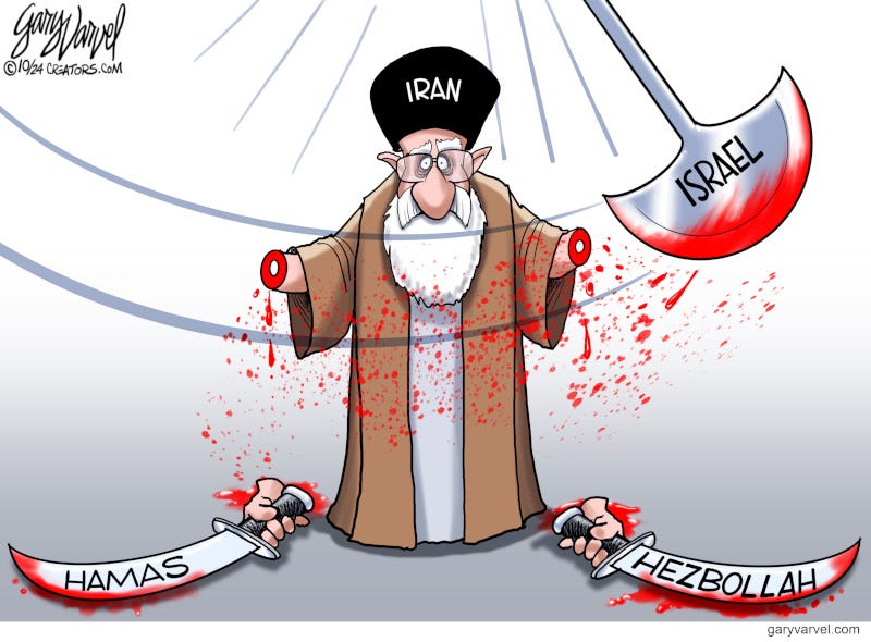 Gary Varvel Disarming Iran by Gary Varvel