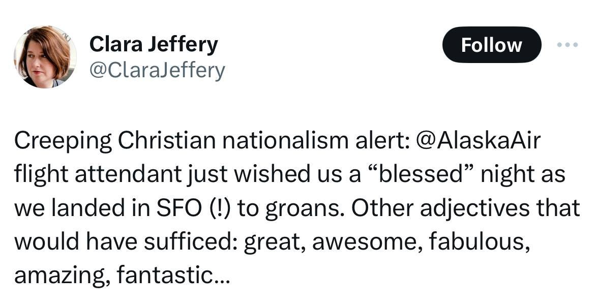 Comments As If This Country Didn't Have Enough To Worry About