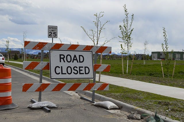 Self-Imposed Roadblocks