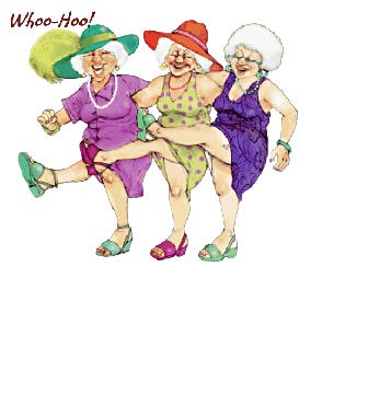 Three Elderly Ladies From Florida