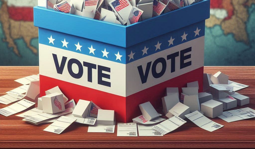 Early Voting Results US Presidential Race 2024 State by State