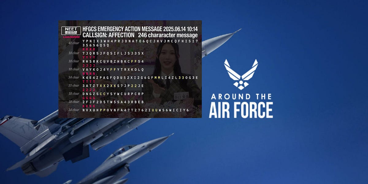 Two mysterious encrypted nuclear emergency codes are reportedly sent out by the US Air Force.🧐