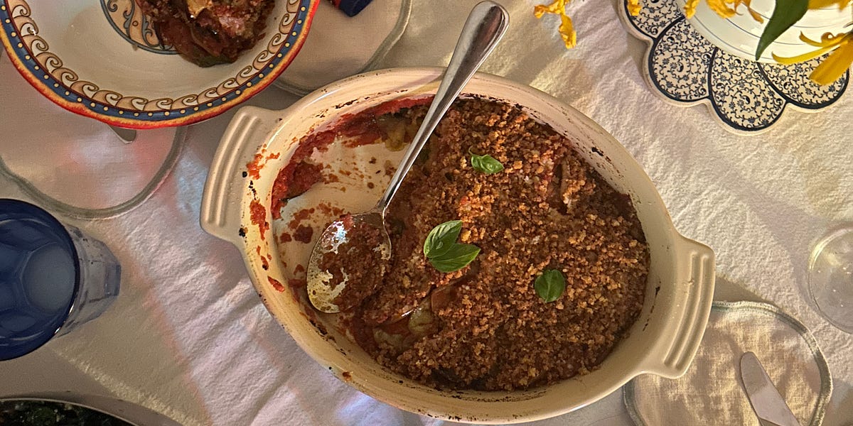 What is a comfort food? by Maria Del Russo Sunday Sauce