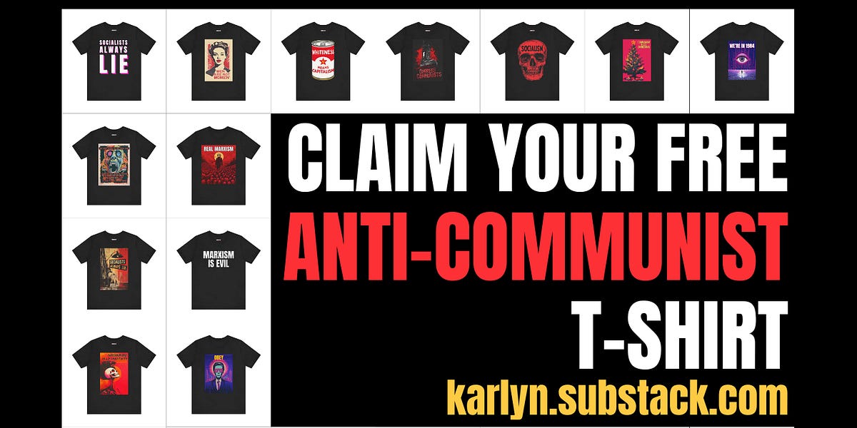 🎁 Claim Your FREE Anti-Communist T-Shirt Today! 🚨