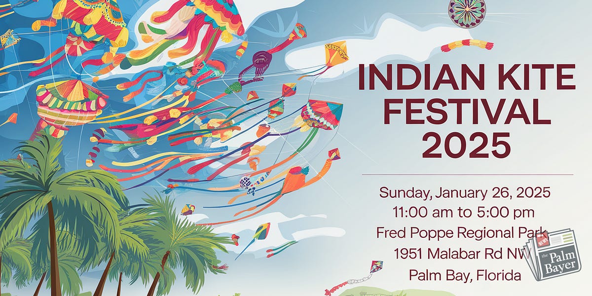 🎏 Soar High at the Indian Kite Festival 2025 in Palm Bay!
