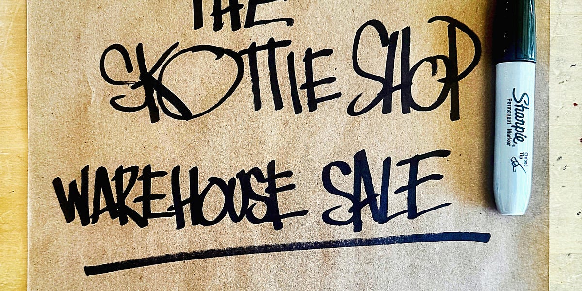 The Warehouse Sale. by Skottie Young and Megan Hodges