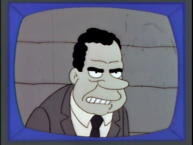 Richard Nixon Was Cowed By Deep State While Donald Trump Spits At It