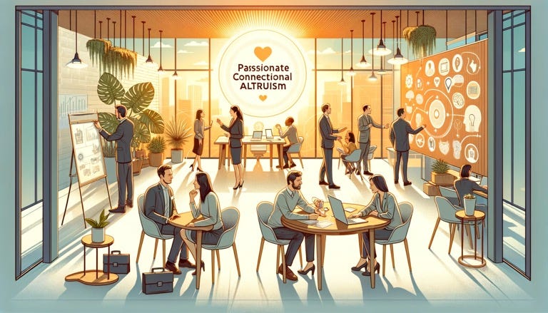 Passionate Connectional Altruism: Transforming Workplaces with Heart and Purpose
