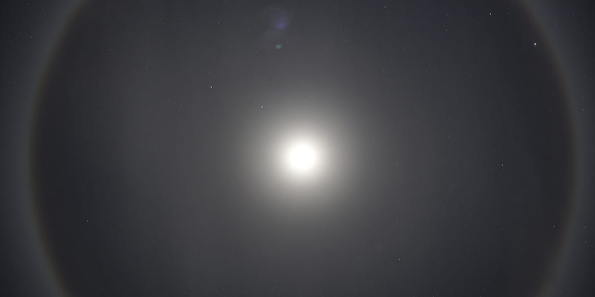 Lunar Halo! by Evan A. Spirit of Inquiry