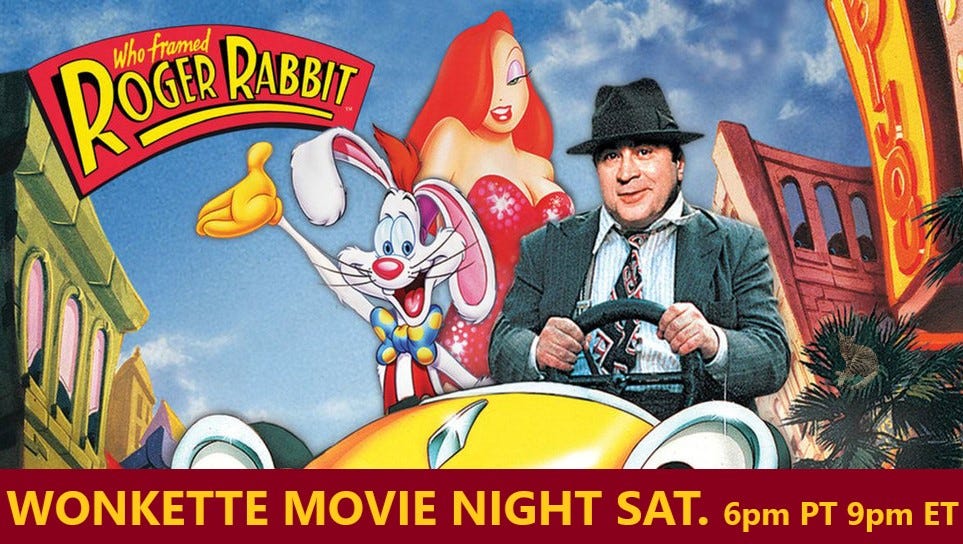Wonkette Movie Night: Who Framed Roger Rabbit