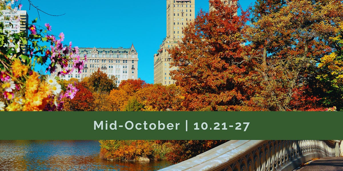 MidOctober NYC Green Events by Jasmine H.